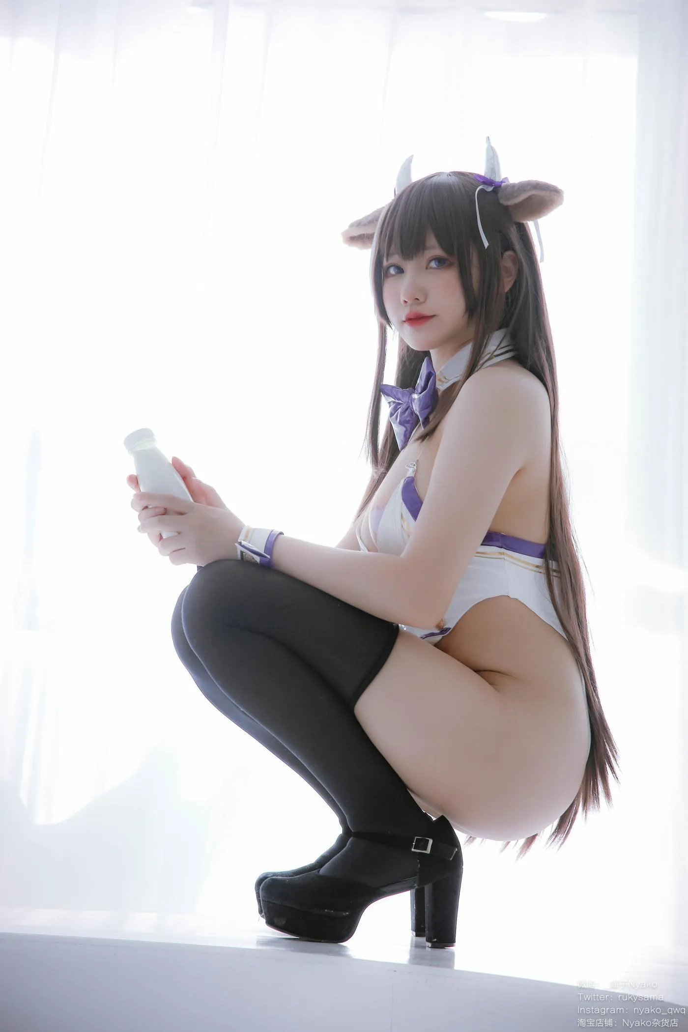 Nyako喵子 – NO.50 樫野本 牛牛赌场女郎 [78P]插图1
